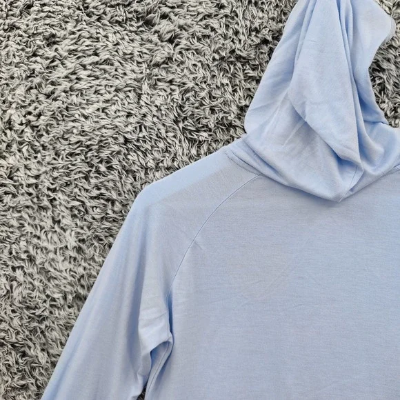 Free Fly Women Bamboo Lightweight Hoodie II Gorp Coastal S Blue UPF 20+ Mermaid - Picture 12 of 16